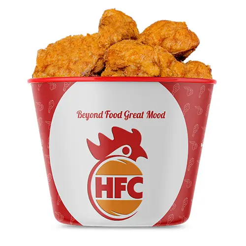 HFC Food Buckets (85 Oz) with Lid – 200 pcs