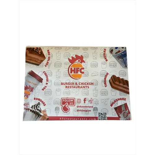 HFC Paper Placemats – Kraft – 1000 pcs